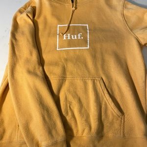 HUF Mustard Yellow Sweatshirt Unisex